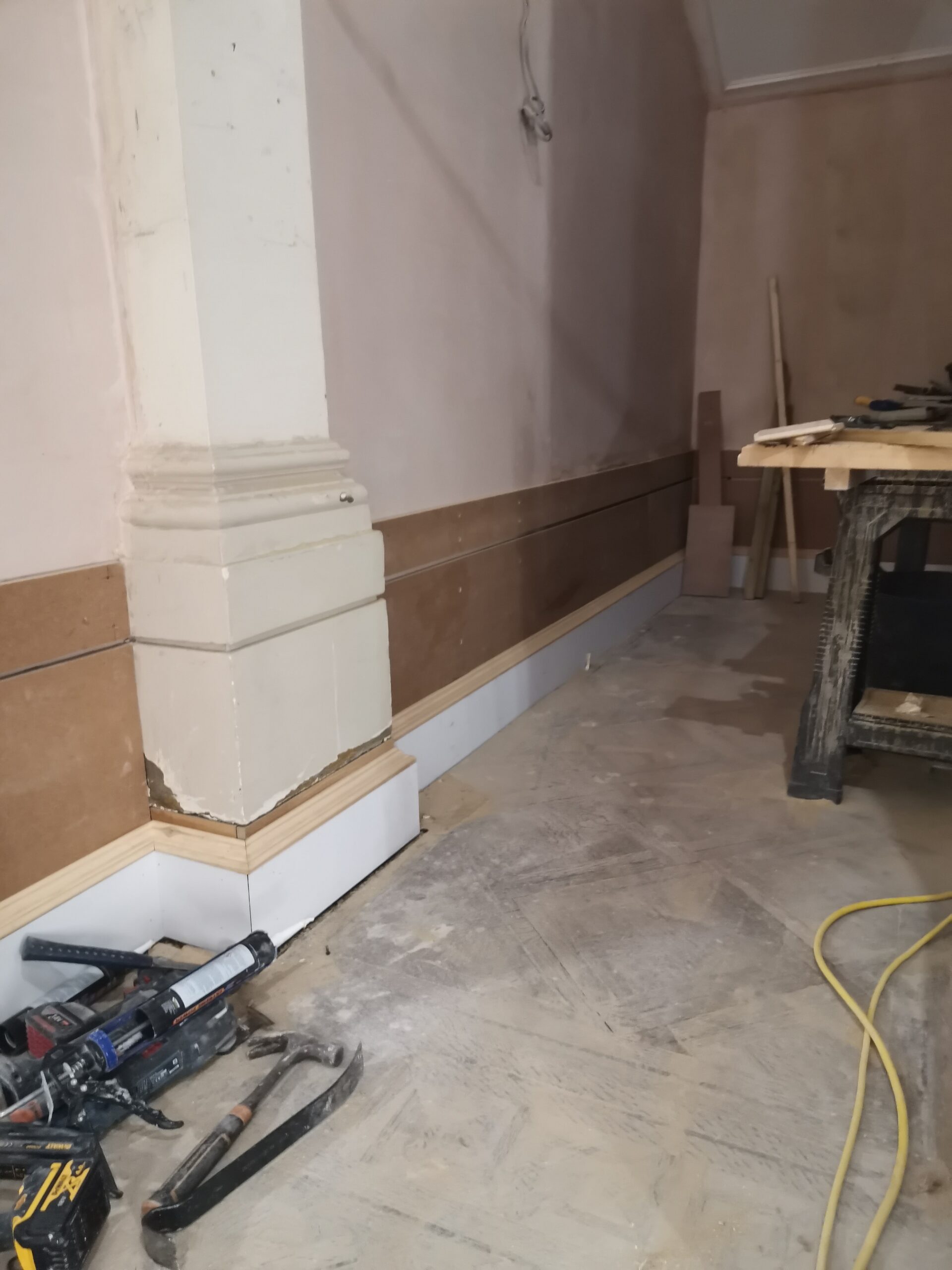 Box Skirting and Wall Cladding — gallery photo